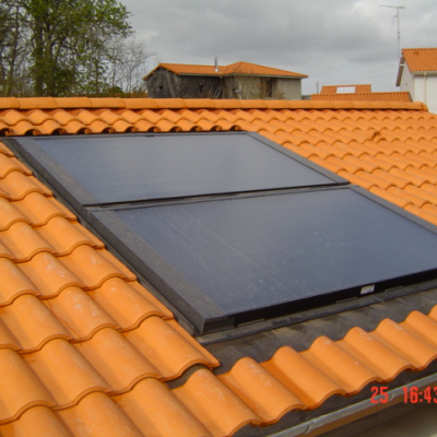 Installation d’eau chaude solaire