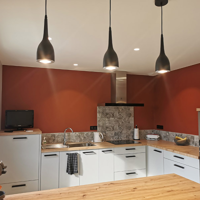 Rénovation d’une pièce de vie et d’une cuisine
